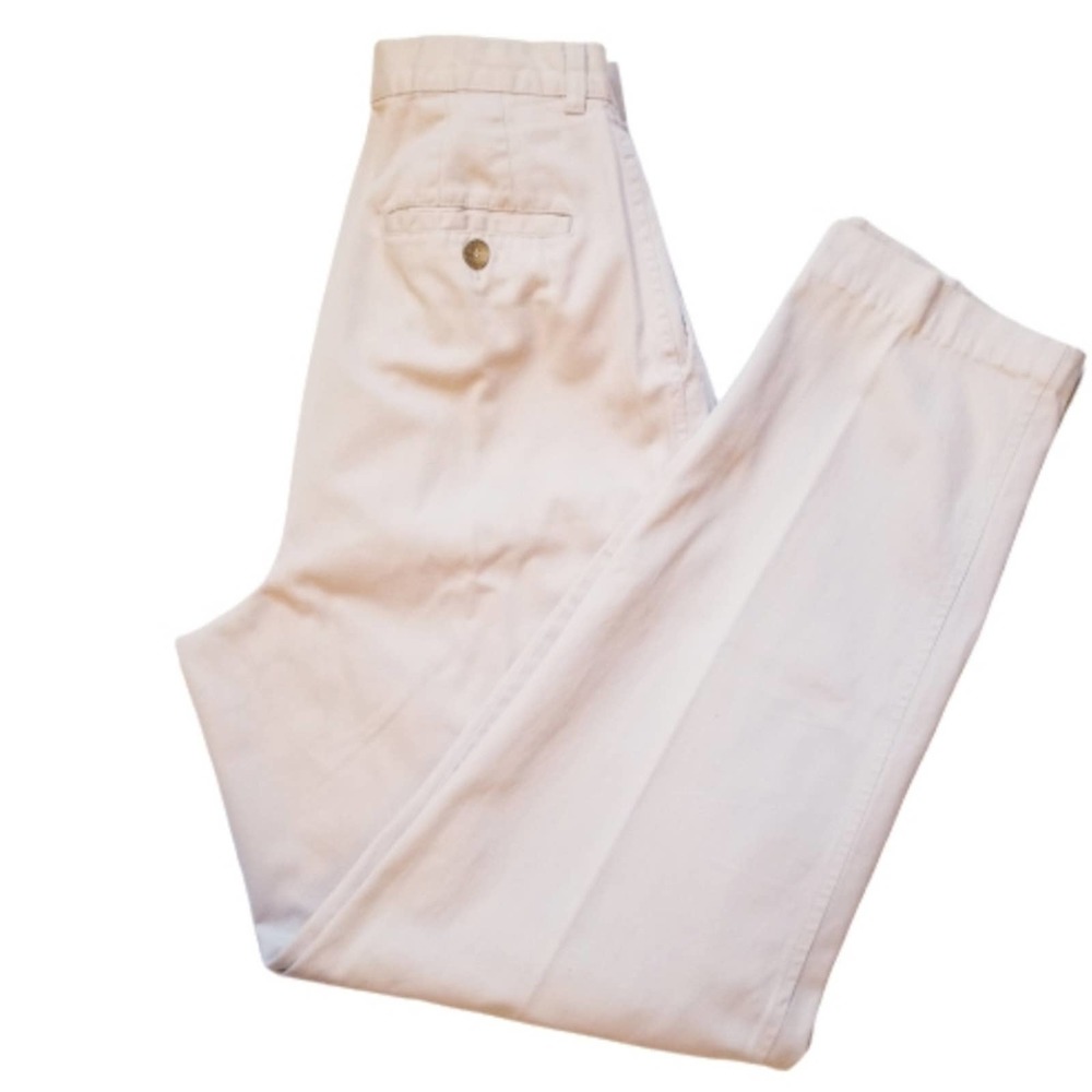 White Stag Vintage Pleated Pants Light Tan Size 8T